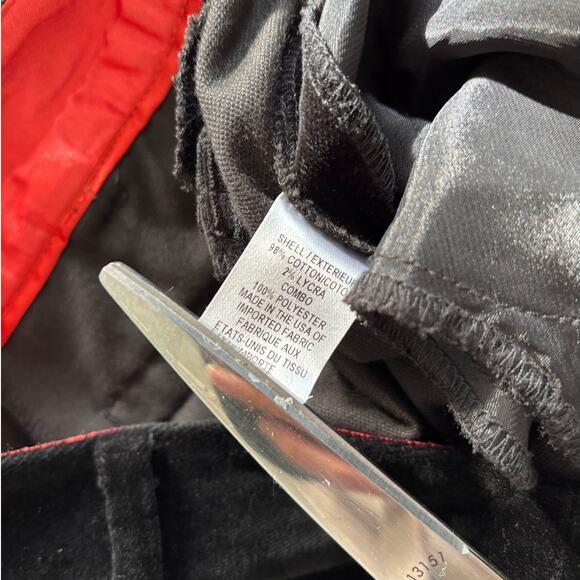Milly Black Velvet Pants Size 4 - Picture 6 of 9